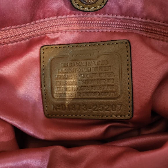 Coach Madison Kimberly Carryall Women's Bag - Brown and Black - Picture 7 of 13